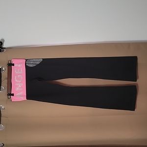 Victoria's Secret Rhinestone Yoga Pants Small x-long